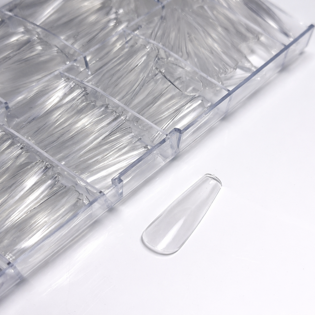 Magnolux Nail Tips Box - Transparent Ballerina