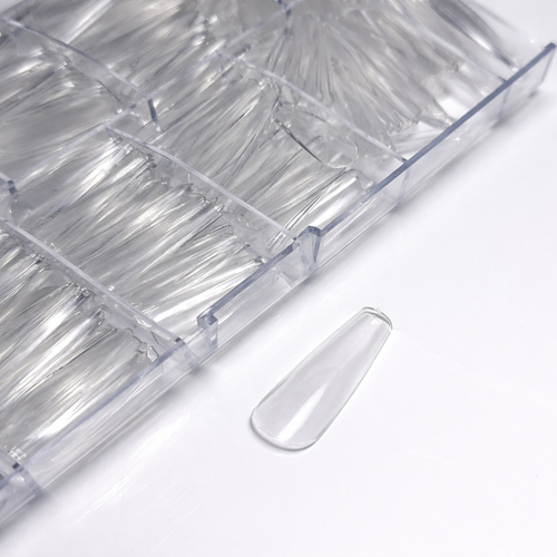Magnolux Nail Tips Box - Transparent Ballerina