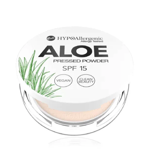 Bell Hypoallergenic Aloe Pressed Powder SPF15 - 01