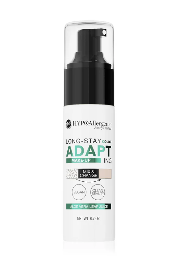 Bell Hypoallergenic Long-Stay Color Adapting Make-Up - 02 Dark skin