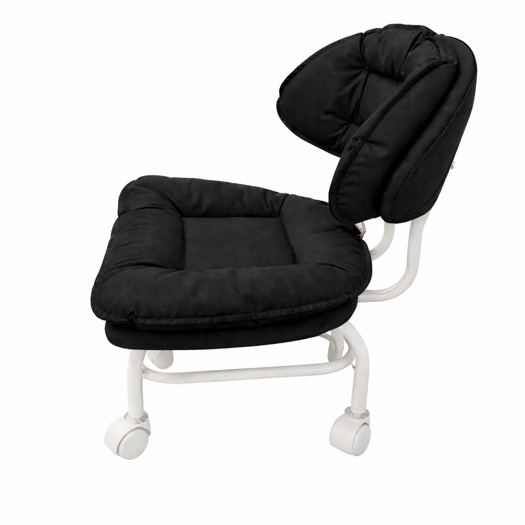 Pedicure Technician Rolling Chair - Black