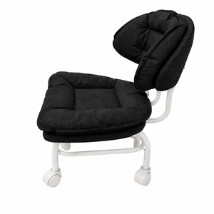 Pedicure Technician Rolling Chair - Black