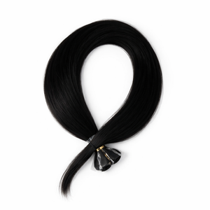 10 Double Tape-In Hair Extensions - Black