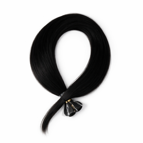 10 Double Tape-In Hair Extensions - Black