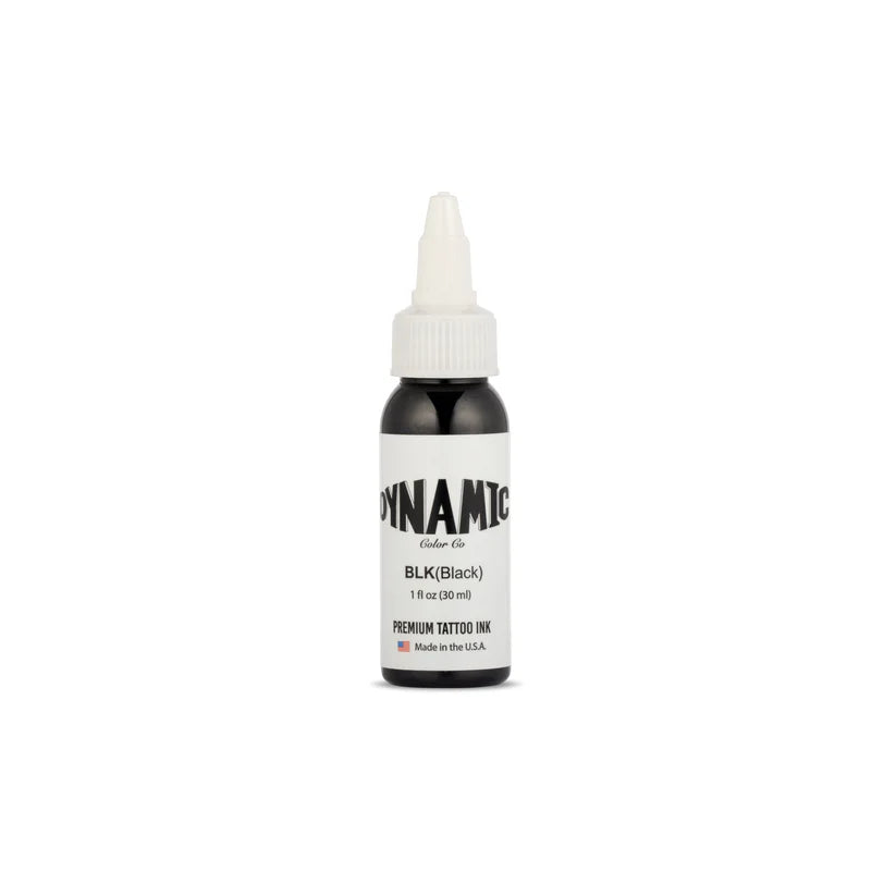 Dynamic Black Tattoo Ink - 30 ml