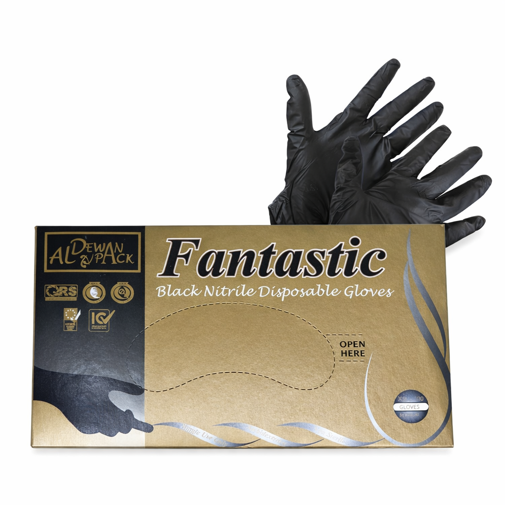 Black Disposable Gloves