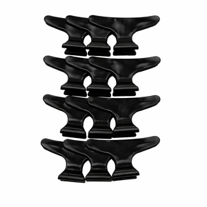 Professional Hair Sectioning Clips - Black