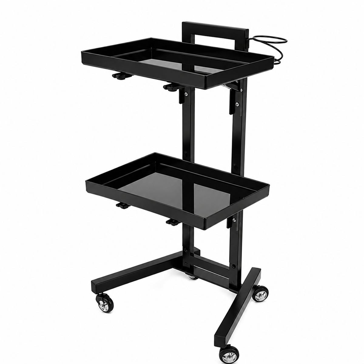 2-Tier Rolling Salon Trolley