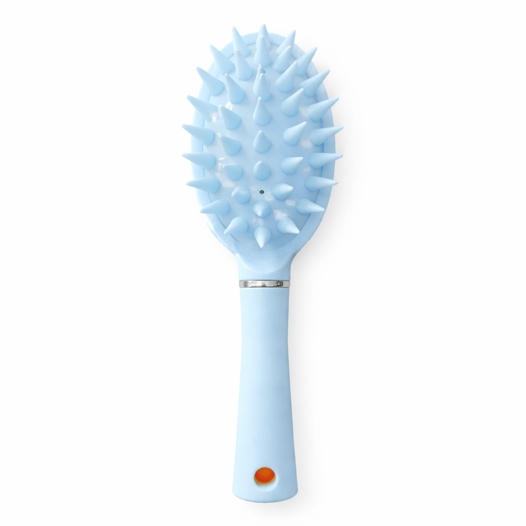 Silicone Scalp Massager Brush - Blue
