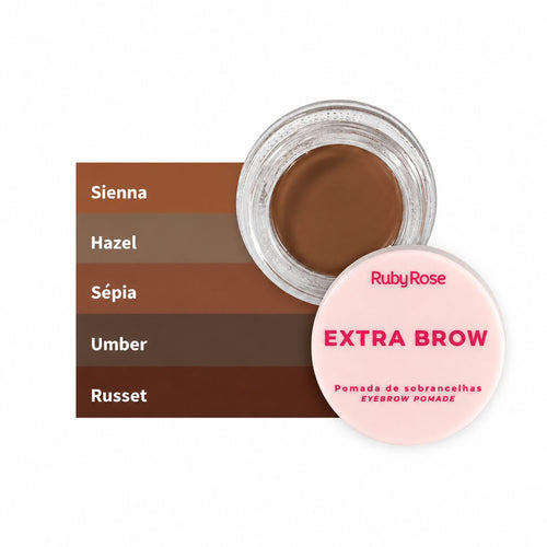 Ruby Rose Extra Brow Pomade - Sienna