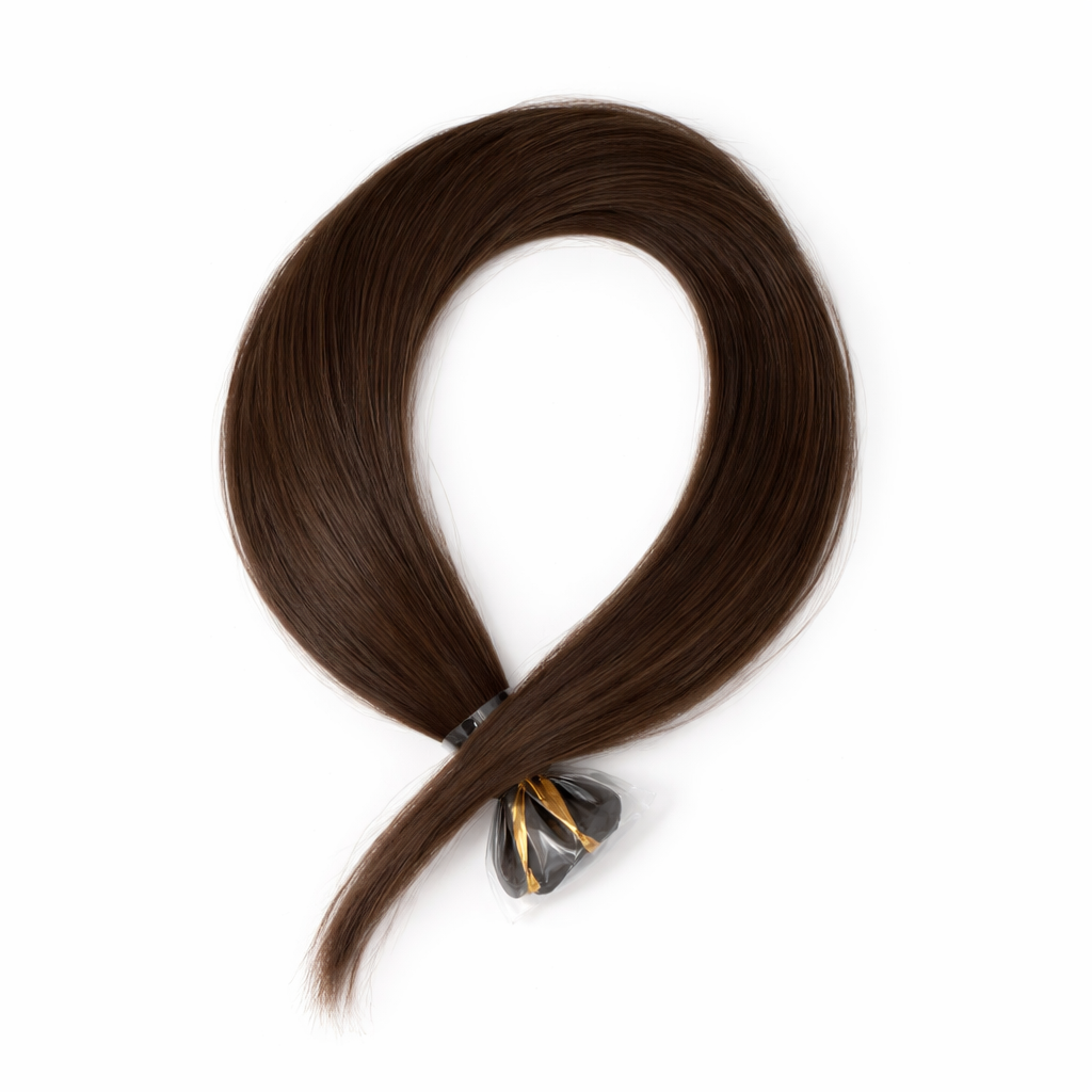10 Double Tape-In Hair Extensions - Brown