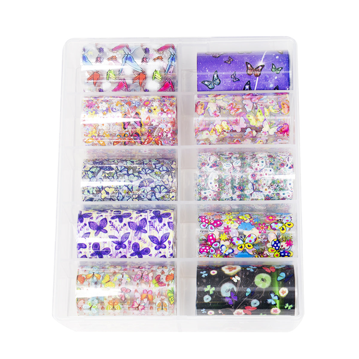 Butterfly Nail Art Transfer Foil Box - 1