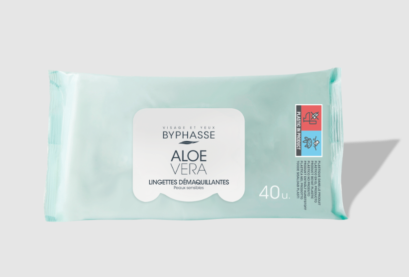 Byphasse Make-Up Remover Wipes - Aloe Vera