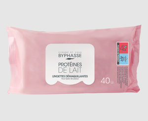 Byphasse Make-Up Remover Wipes - Milk Proteins