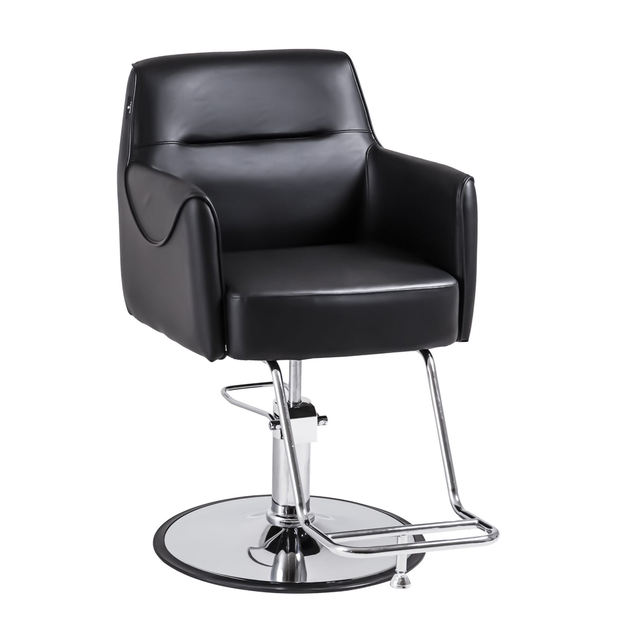 Modern Black Salon Styling Chair