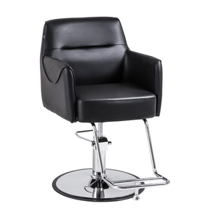 Modern Black Salon Styling Chair