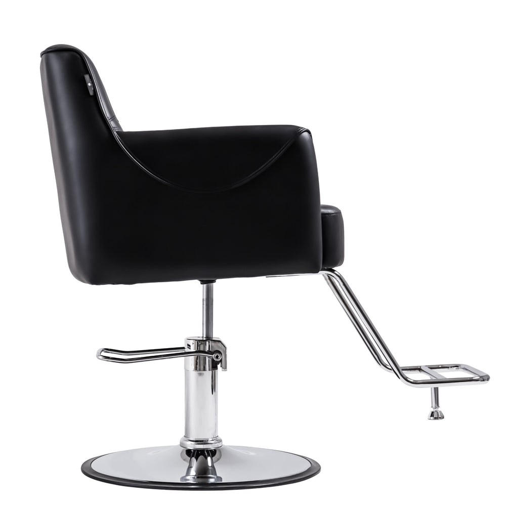 Modern Black Salon Styling Chair