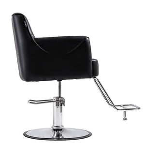 Modern Black Salon Styling Chair