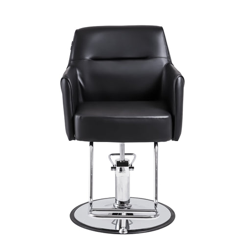 Modern Black Salon Styling Chair