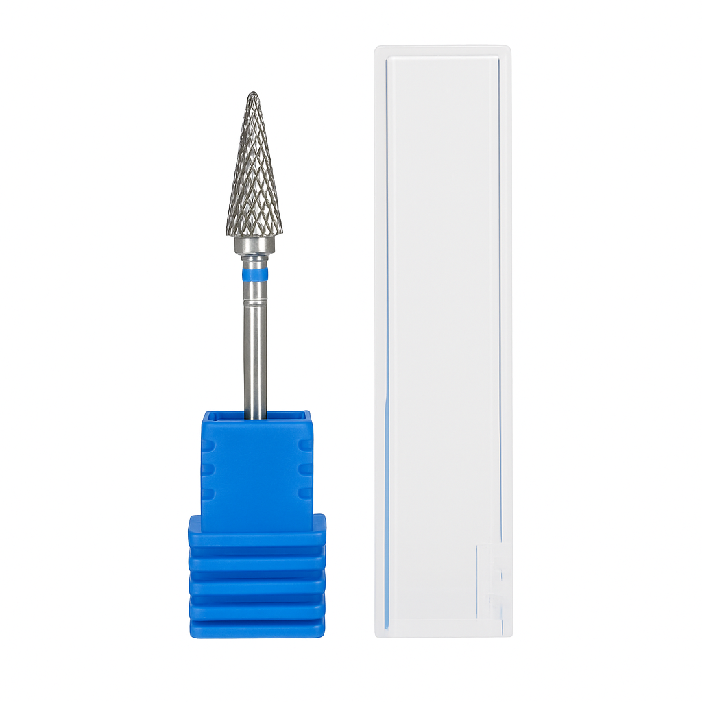 Carbide Cone Nail Drill Bit - Blue