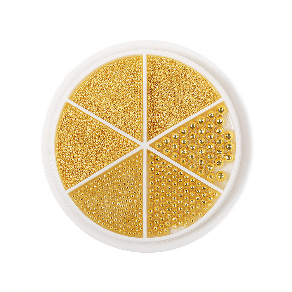 Caviar Metal Beads Nail Art Wheel