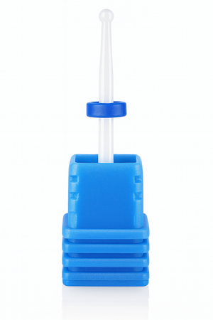 Ceramic Cuticle Ball Nail Drill Bit - Blue