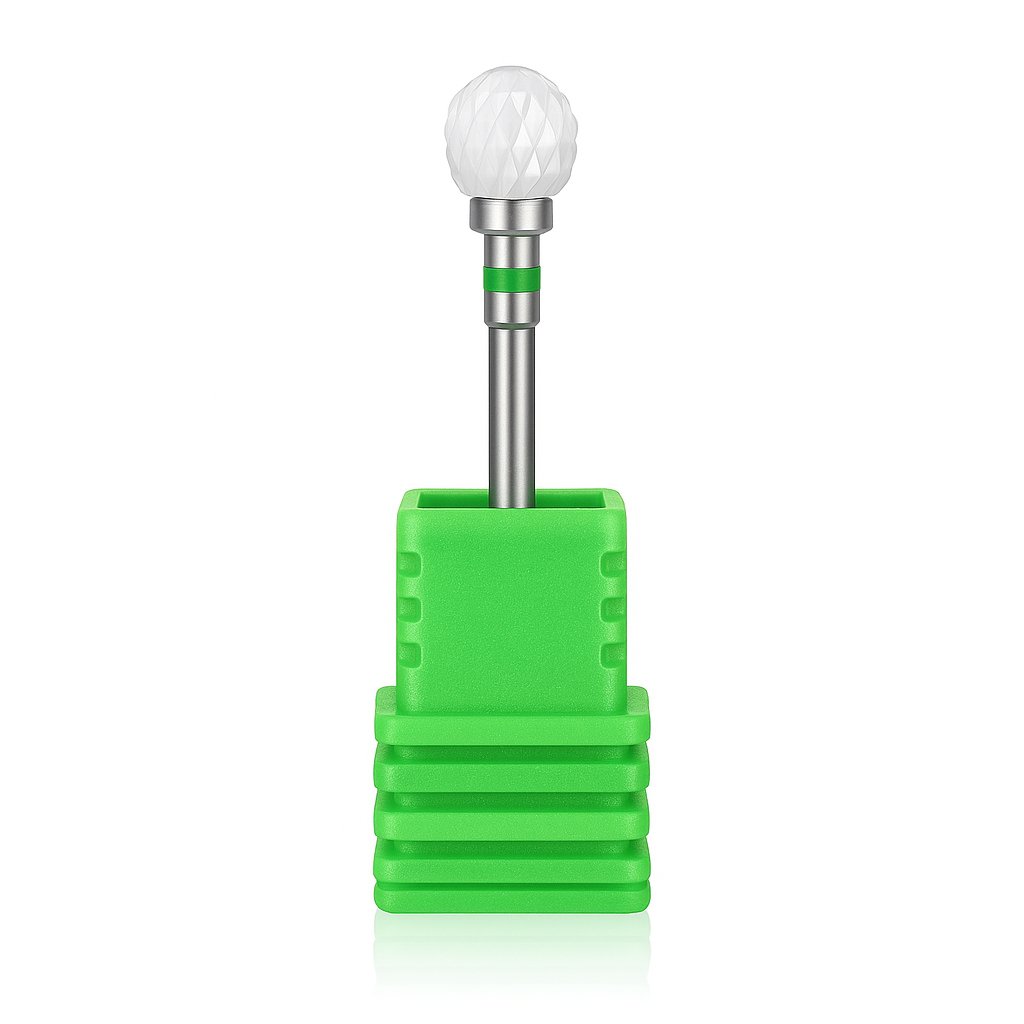Ceramic Ball Nail Drill Bit - Green