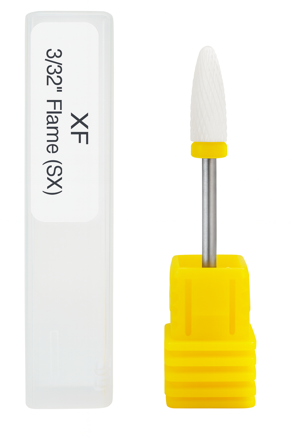 Ceramic Flame Nail Drill Bit - Yellow