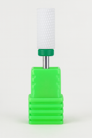 Ceramic Large Barrel Nail Drill Bit - Green