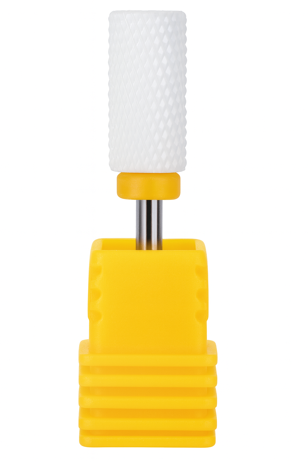 Ceramic Large Barrel Nail Drill Bit - Yellow