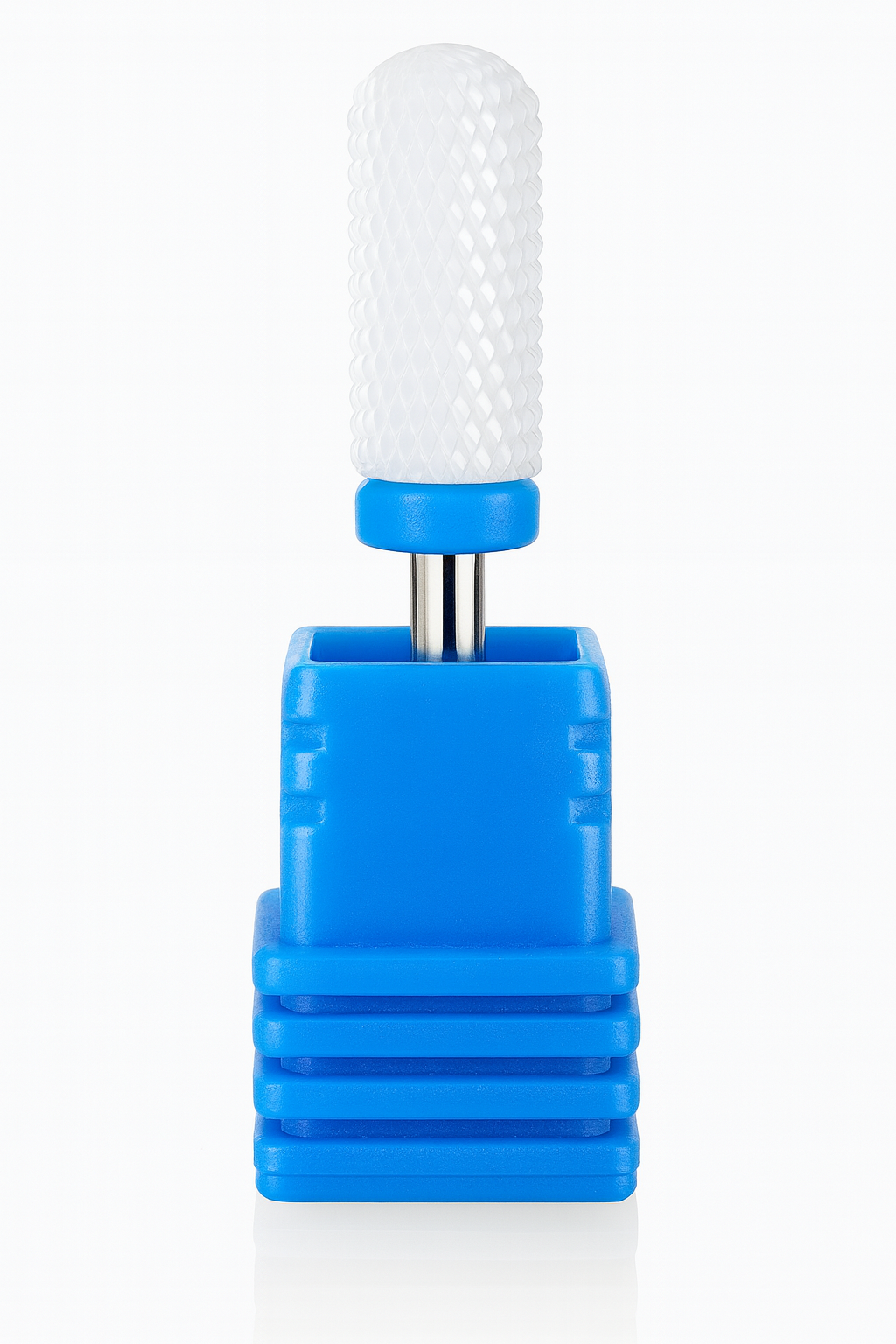 Ceramic Safety Barrel Nail Drill Bit - Blue