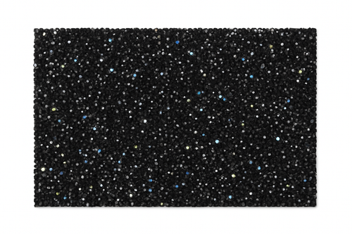 Crystal Diamond Mat - Black