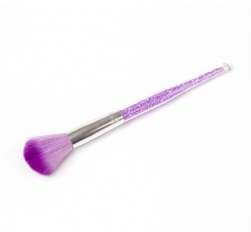 Crystal Nail Dust Brush - Purple