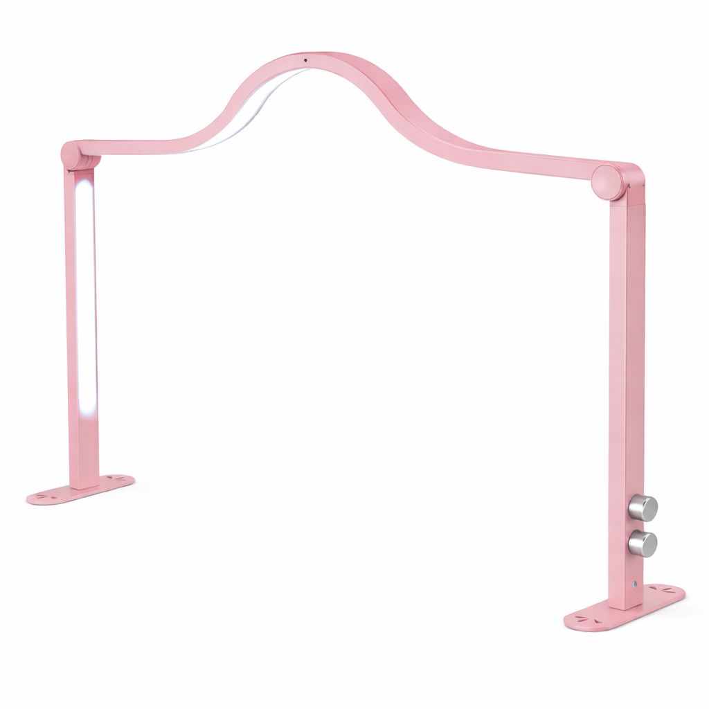Curved Desk LED Moonlight - Pink