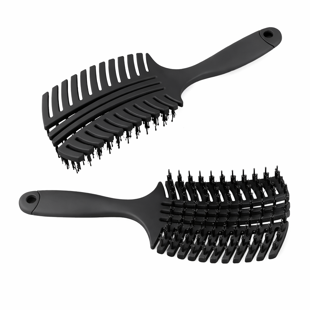 Curved Vent Detangling Hair Brush
