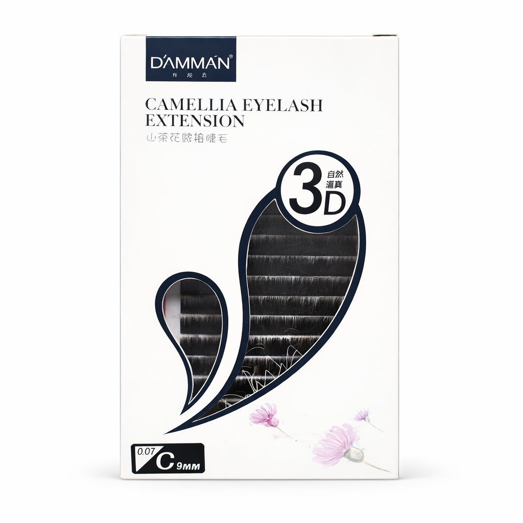 Damman Camellia Eyelash Extensions 3D - 9 mm