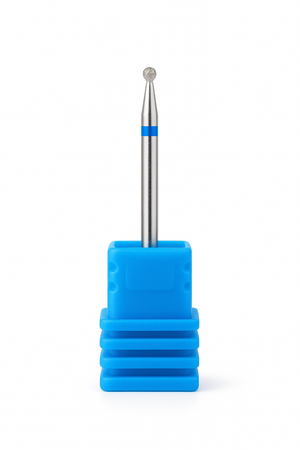 Diamond Small Ball Nail Drill Bit - Blue