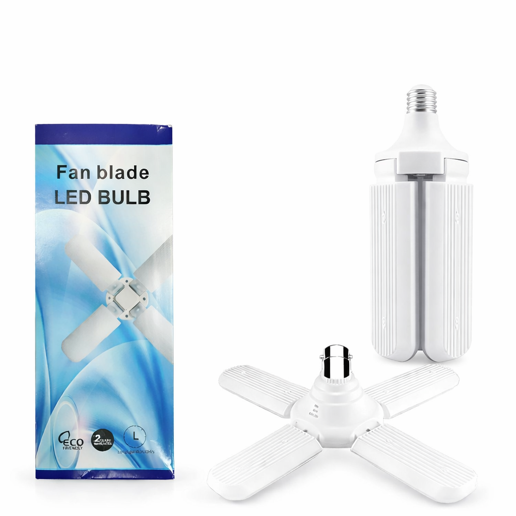 Fan Blade LED Bulb - 4 Blades