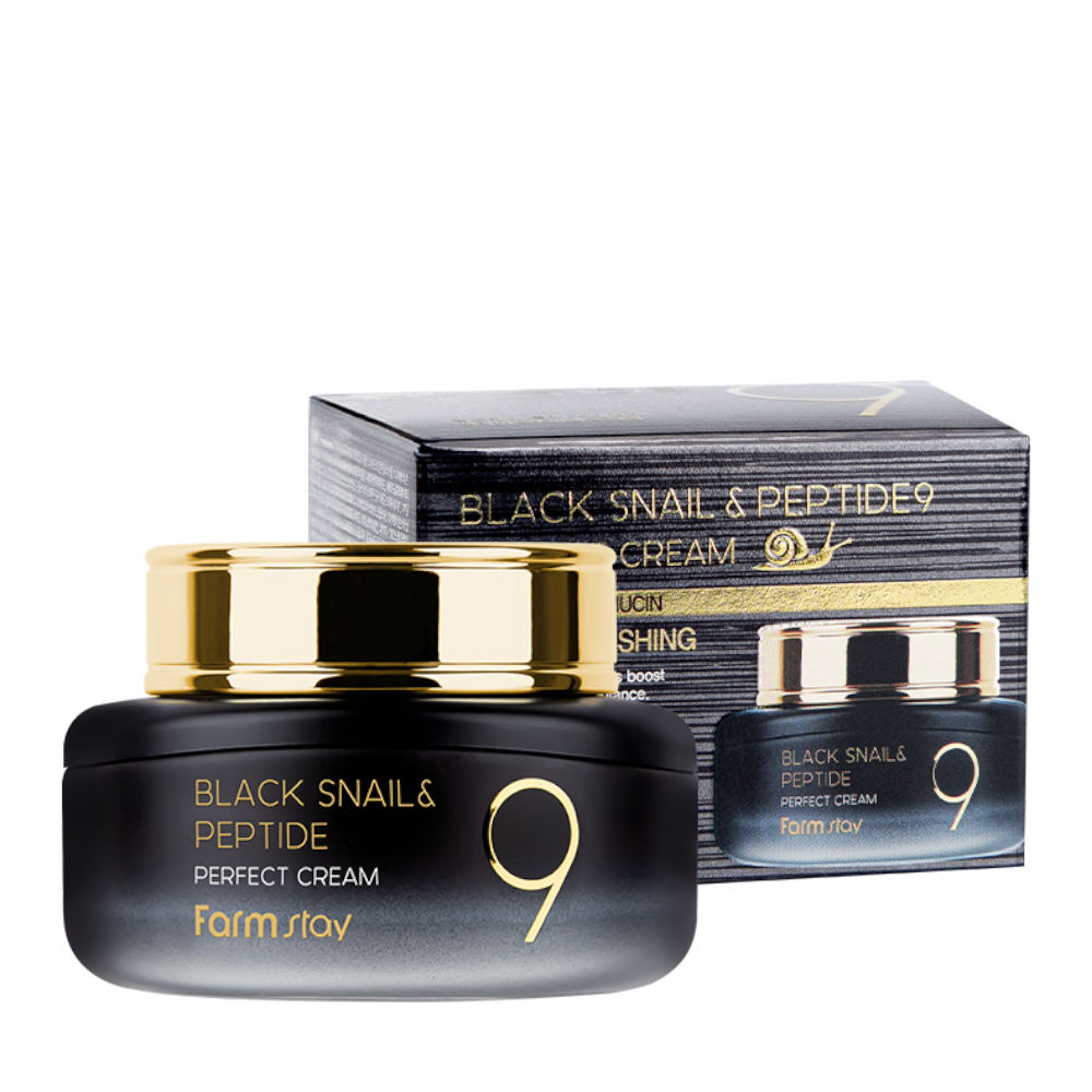 Farmstay Black Snail & Peptide 9 Perfect Cream
