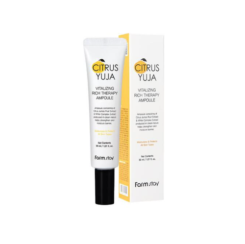 Farmstay Citrus Yuzu Vitalizing Rich Therapy Ampoule