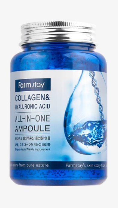 Farmstay Collagen & Hyaluronic Acid All-in-One Ampoule