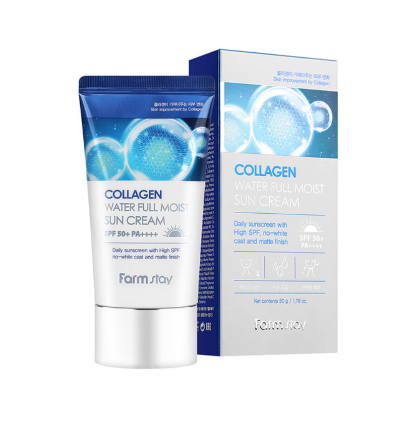 Farmstay Collagen Water Full Moist Sun Cream SPF50+ PA++++