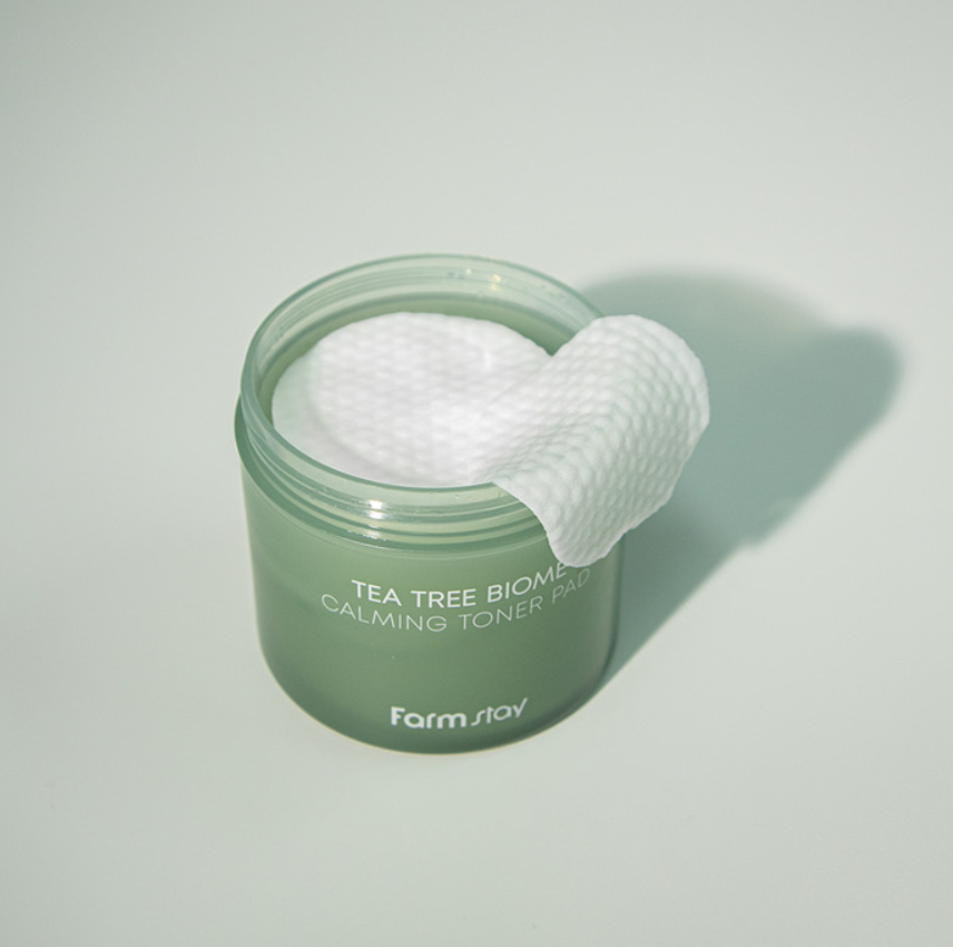 Farmstay Tea Tree Biome Calming Toner Pad