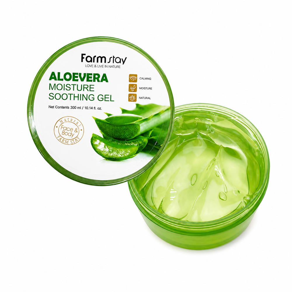 Farmstay Aloe Vera Moisture Soothing Gel