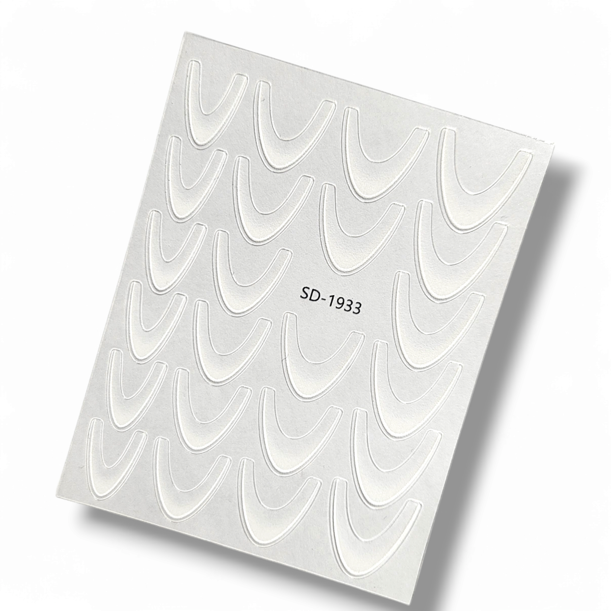 French Tip Nail Guide Stickers - SD-1933