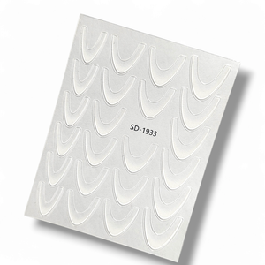 French Tip Nail Guide Stickers - SD-1933