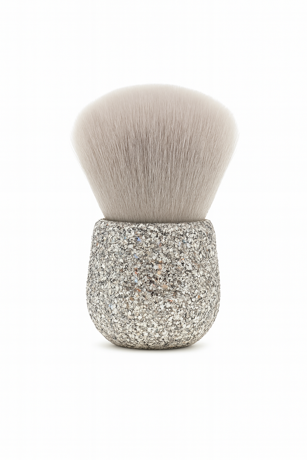 Glitter Kabuki Dust Brush - Grey