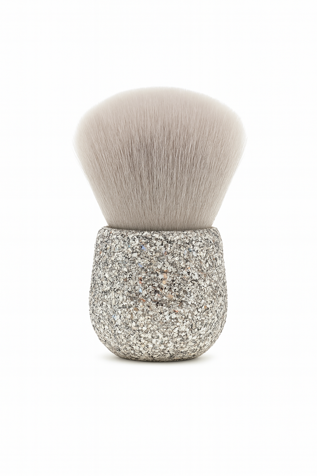 Glitter Kabuki Dust Brush - Grey