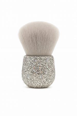 Glitter Kabuki Dust Brush - Grey