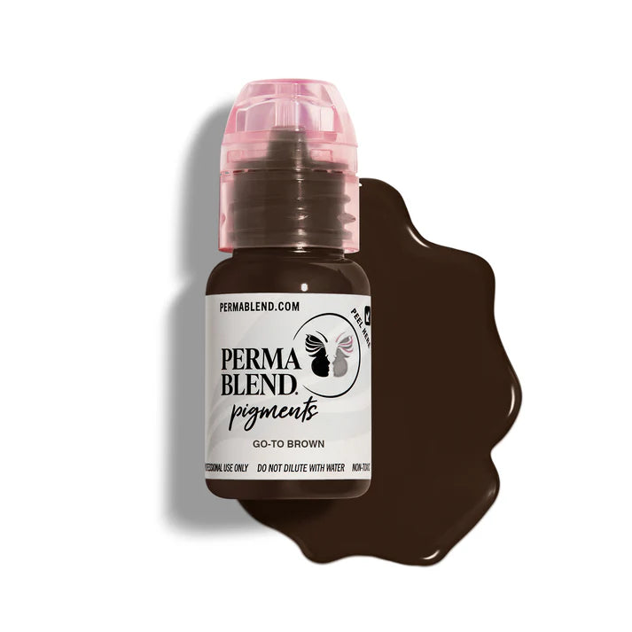 Perma Blend PMU Brow Pigment - Go To Brown